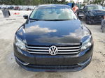 2013 Volkswagen Passat Se Black vin: 1VWBP7A32DC111964