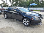 2013 Volkswagen Passat Se Black vin: 1VWBP7A32DC111964