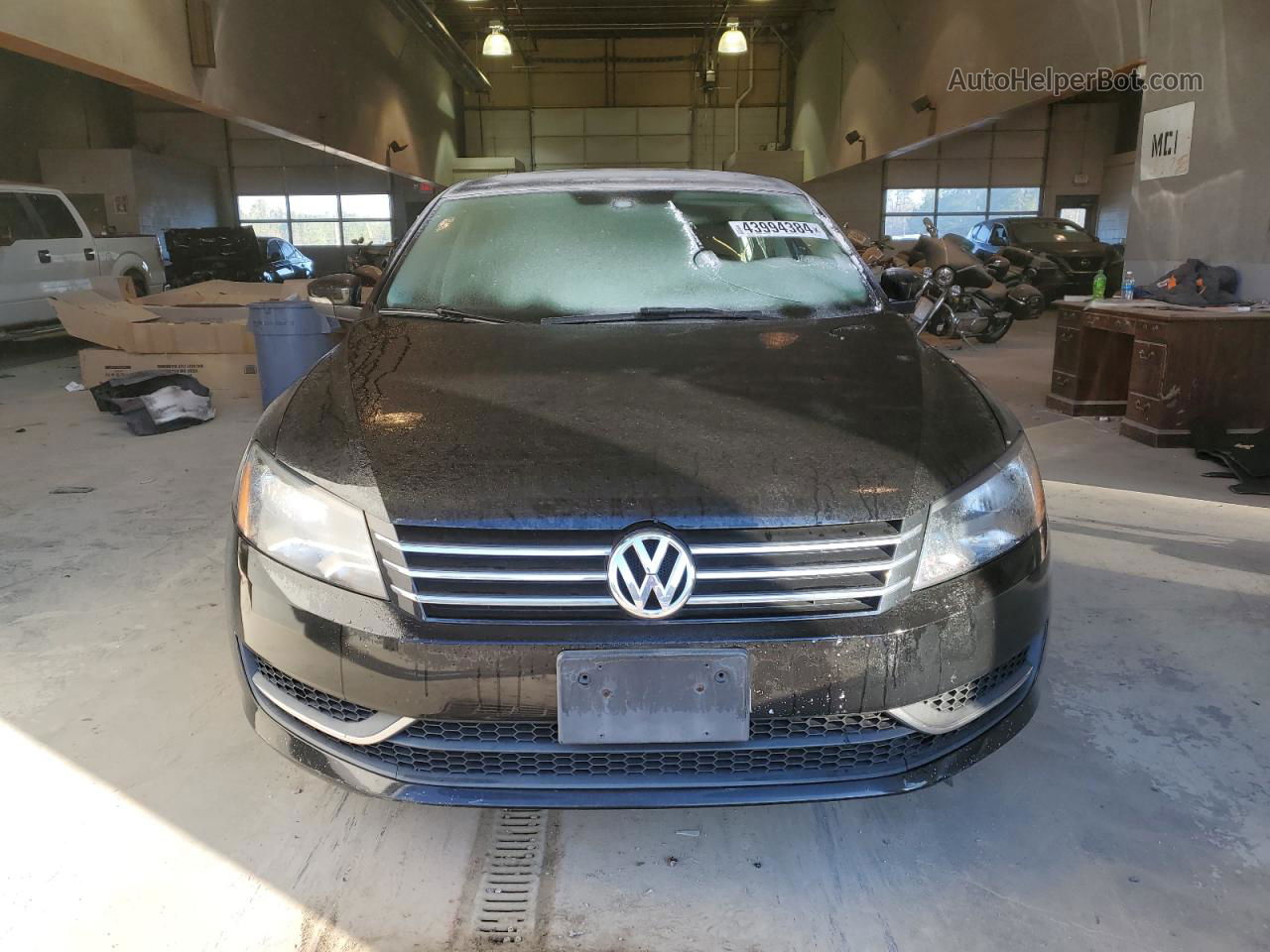 2013 Volkswagen Passat Se Черный vin: 1VWBP7A32DC119756