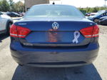 2013 Volkswagen Passat Se Blue vin: 1VWBP7A32DC140879