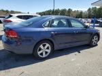 2013 Volkswagen Passat Se Синий vin: 1VWBP7A32DC140879