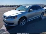 2014 Volkswagen Passat 2.5l Se Silver vin: 1VWBP7A32EC008447