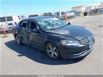 2012 Volkswagen Passat 2.5l Se Black vin: 1VWBP7A33CC020040