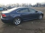 2012 Volkswagen Passat Se Blue vin: 1VWBP7A33CC037520