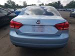 2012 Volkswagen Passat Se Blue vin: 1VWBP7A33CC039767