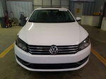 2013 Volkswagen Passat Se White vin: 1VWBP7A33DC058871