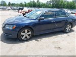 2013 Volkswagen Passat 2.5l Se Blue vin: 1VWBP7A33DC086024