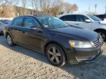 2012 Volkswagen Passat Se Black vin: 1VWBP7A34CC038403