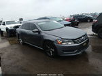 2012 Volkswagen Passat 2.5l Se Gray vin: 1VWBP7A34CC049353