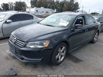 2013 Volkswagen Passat 2.5l Se Black vin: 1VWBP7A34DC013597