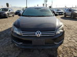 2013 Volkswagen Passat Se Black vin: 1VWBP7A34DC064176