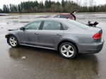 2013 Volkswagen Passat Se Gray vin: 1VWBP7A34DC074044