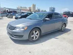 2013 Volkswagen Passat Se Gray vin: 1VWBP7A34DC098456