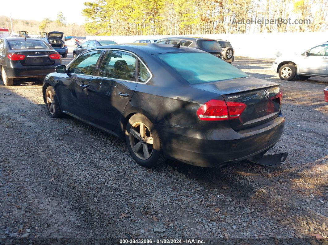 2013 Volkswagen Passat 2.5l Se Черный vin: 1VWBP7A34DC103106