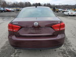 2013 Volkswagen Passat Se Burgundy vin: 1VWBP7A34DC126207