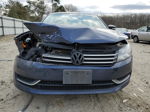 2013 Volkswagen Passat Se Blue vin: 1VWBP7A34DC130306