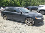 2014 Volkswagen Passat Se Black vin: 1VWBP7A34EC001578