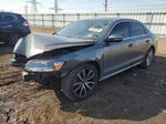 2012 Volkswagen Passat Se Gray vin: 1VWBP7A35CC011842