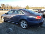 2012 Volkswagen Passat Se Blue vin: 1VWBP7A35CC019505