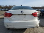 2013 Volkswagen Passat Se White vin: 1VWBP7A35DC026147