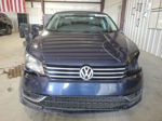 2013 Volkswagen Passat Se Blue vin: 1VWBP7A35DC034667