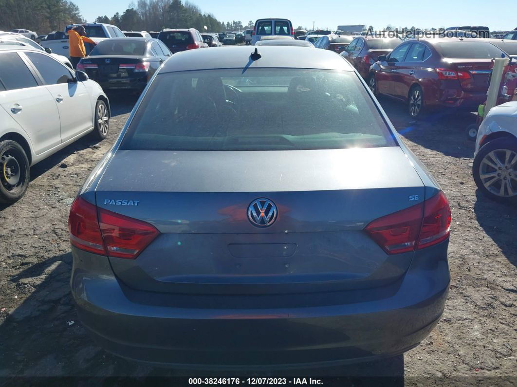 2014 Volkswagen Passat 2.5l Se Gray vin: 1VWBP7A35EC008135