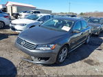 2014 Volkswagen Passat 2.5l Se Gray vin: 1VWBP7A35EC008135