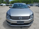 2014 Volkswagen Passat Se Silver vin: 1VWBP7A35EC013092