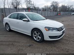 2012 Volkswagen Passat 2.5l Se White vin: 1VWBP7A36CC032439