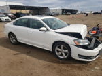 2012 Volkswagen Passat Se White vin: 1VWBP7A36CC044462