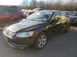 2012 Volkswagen Passat Se Black vin: 1VWBP7A36CC062881