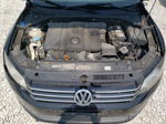 2012 Volkswagen Passat Se Black vin: 1VWBP7A36CC074190