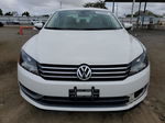 2012 Volkswagen Passat Se White vin: 1VWBP7A36CC103400