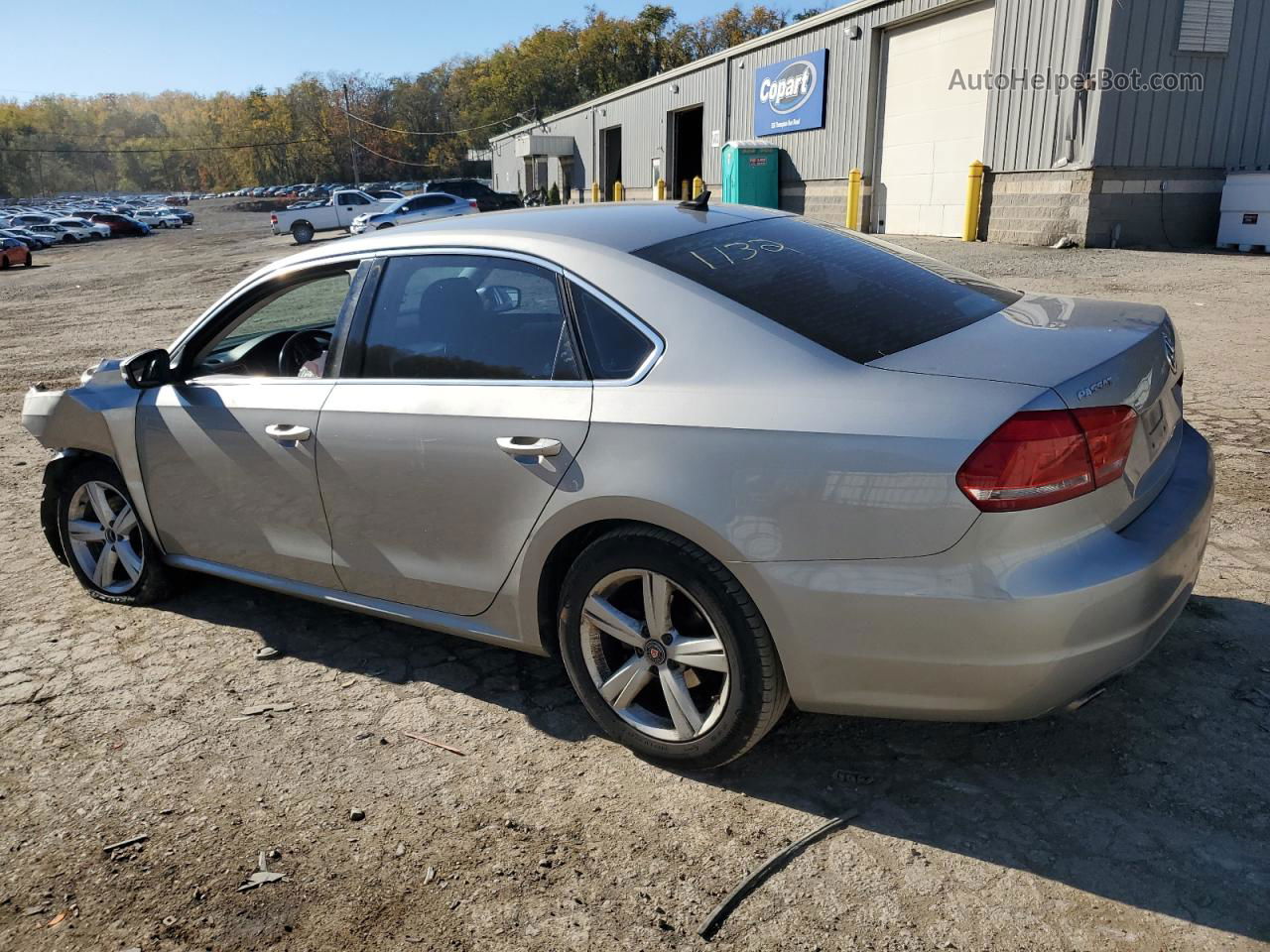 2013 Volkswagen Passat Se Угольный vin: 1VWBP7A36DC031132