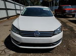 2013 Volkswagen Passat Se White vin: 1VWBP7A36DC035469