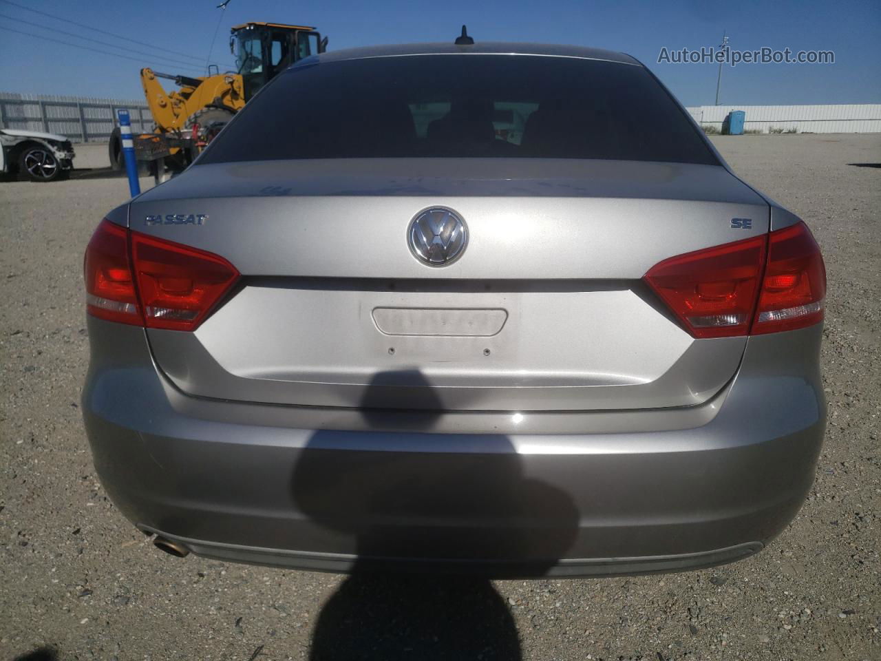 2013 Volkswagen Passat Se Бежевый vin: 1VWBP7A36DC103298