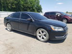 2012 Volkswagen Passat Se Black vin: 1VWBP7A37CC071962