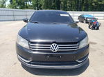 2012 Volkswagen Passat Se Black vin: 1VWBP7A37CC071962