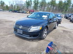 2013 Volkswagen Passat 2.5l Se Black vin: 1VWBP7A37DC016056