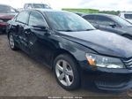 2013 Volkswagen Passat 2.5l Se Black vin: 1VWBP7A37DC030636