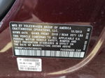 2013 Volkswagen Passat Se Burgundy vin: 1VWBP7A37DC058372