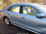 2013 Volkswagen Passat 2.5l Se Light Blue vin: 1VWBP7A37DC135094