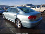 2013 Volkswagen Passat 2.5l Se Light Blue vin: 1VWBP7A37DC135094