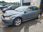 2012 Volkswagen Passat Se Gray vin: 1VWBP7A38CC031857