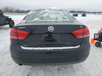 2012 Volkswagen Passat Se Black vin: 1VWBP7A38CC072330