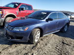 2012 Volkswagen Passat Se Blue vin: 1VWBP7A38CC090858