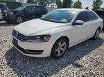 2013 Volkswagen Passat Se Белый vin: 1VWBP7A38DC000612