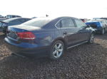 2013 Volkswagen Passat Se Синий vin: 1VWBP7A38DC112567