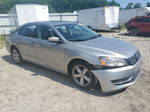 2013 Volkswagen Passat Se Silver vin: 1VWBP7A38DC124217