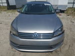 2013 Volkswagen Passat Se Silver vin: 1VWBP7A38DC124217